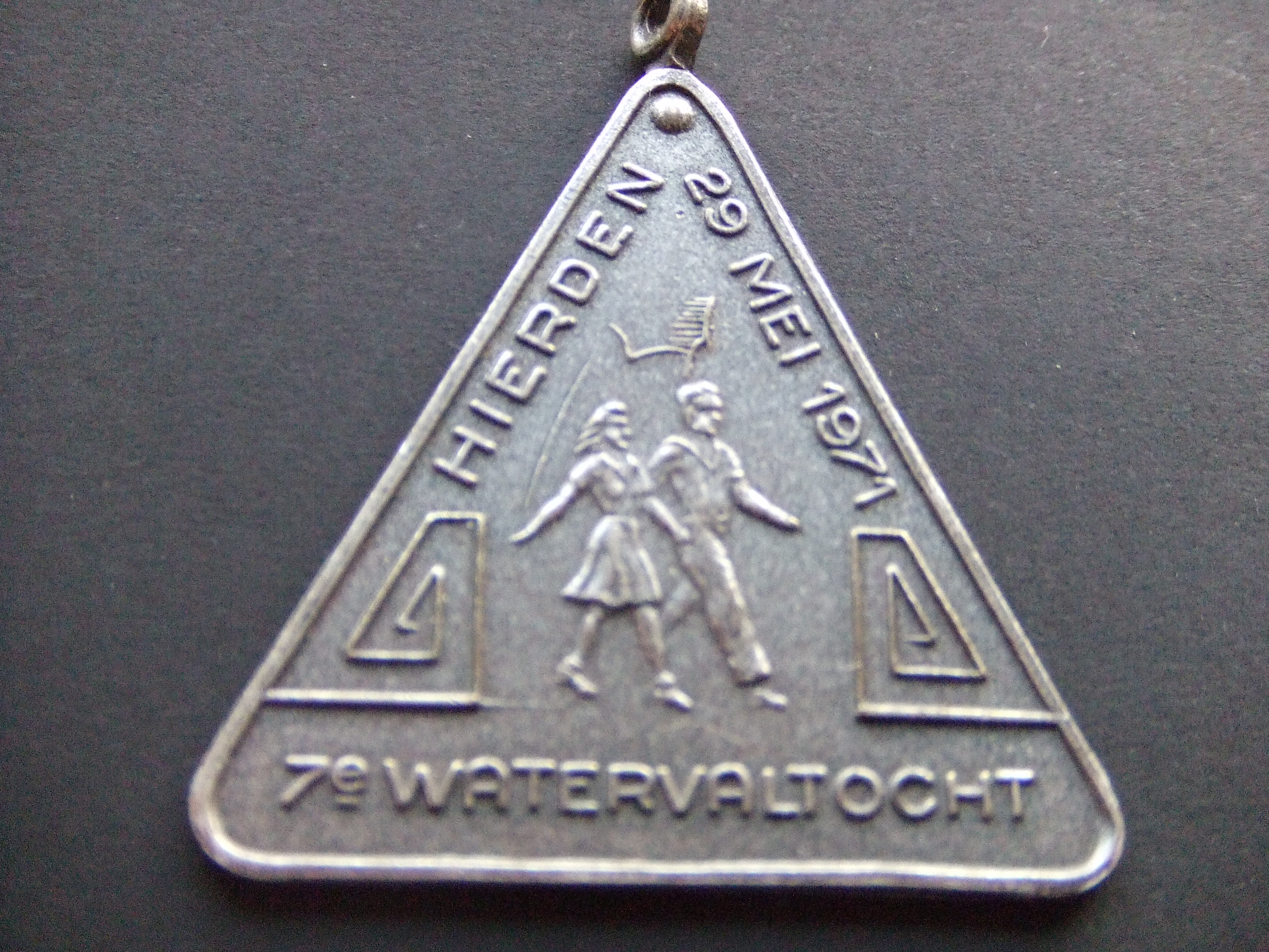 Wandelsportvereniging H.S.C.Hierden gemeente Harderwijk, watervaltocht 1971